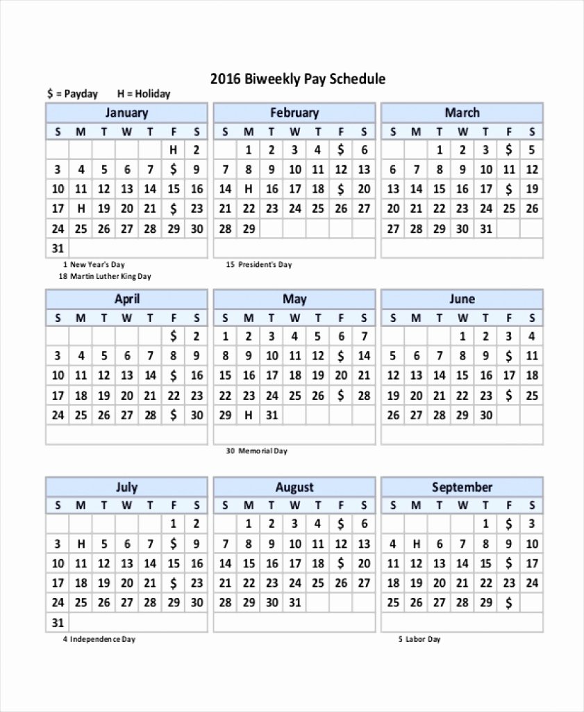 Weekly Payroll Calendar 2019 Luxury fortnightly Pay Calendar 2018 19