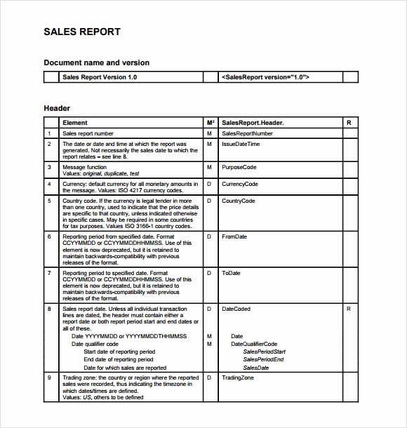 Weekly Sales Report Template Lovely 6 Free Sales Report Templates Excel Pdf formats