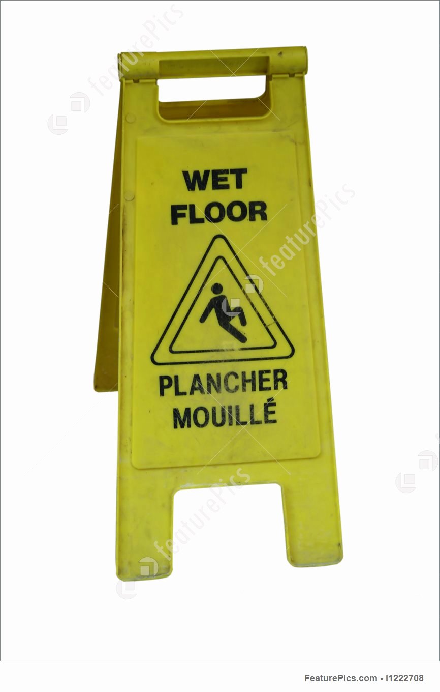 Wet Floor Signs Printable Fresh Bilingual Wet Floor Sign Picture