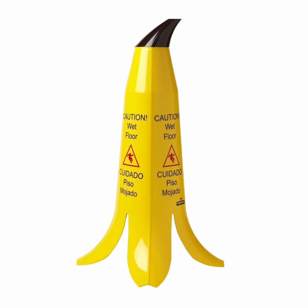 Wet Floor Signs Printable Lovely 24 In Banana Cone Multi Lingual Caution Wet Floor Sign
