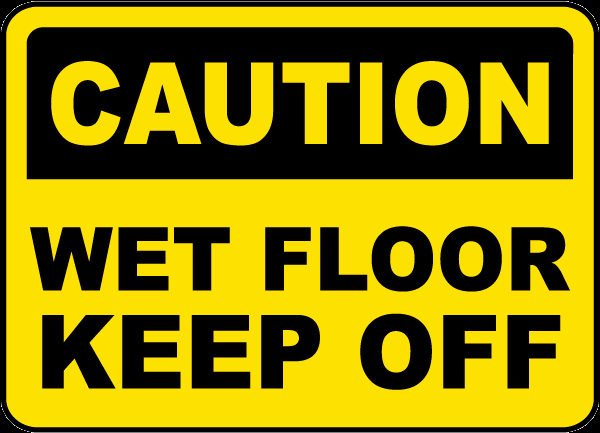 Wet Floor Signs Printable Lovely Caution Wet Floor Keep F Sign by Safetysign E5299