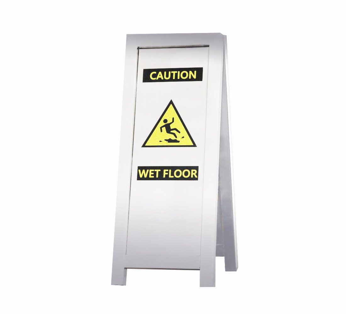 Wet Floor Signs Printable New Stainless Steel Caution Wet Floor Sign Caf 509 – Canaan