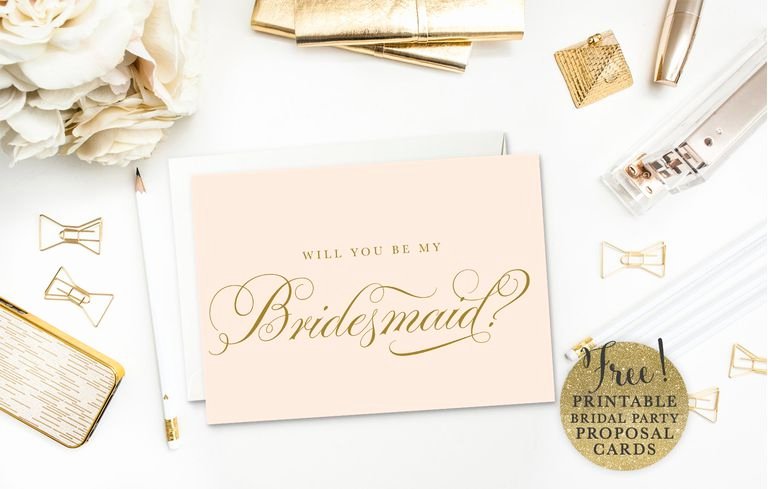 Will You Be My Bridesmaid Letter Template Lovely 19 Free Printable Will You Be My Bridesmaid Cards