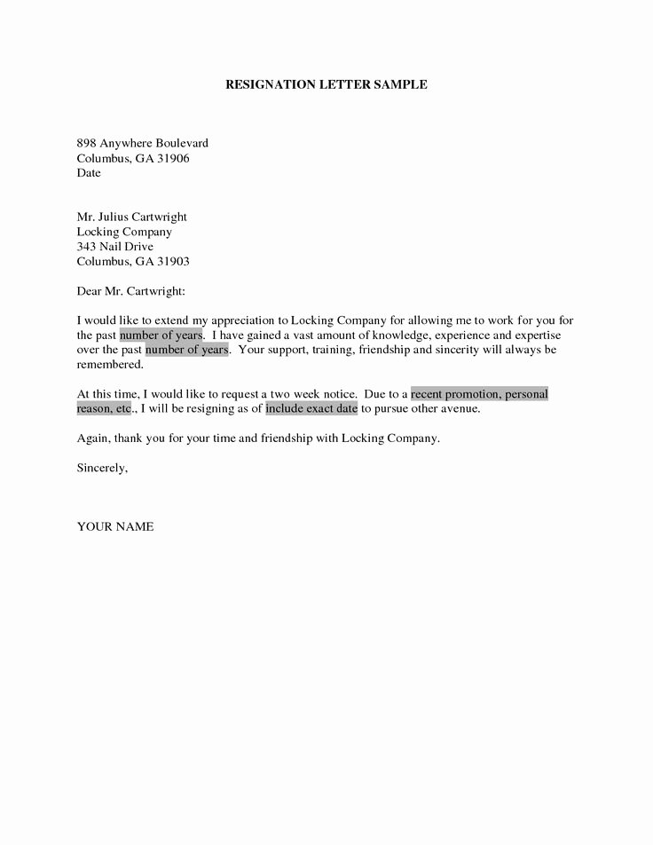 Will You Be My Bridesmaid Letter Template Unique Writing A Resignation Letter Due to Personal Reasons