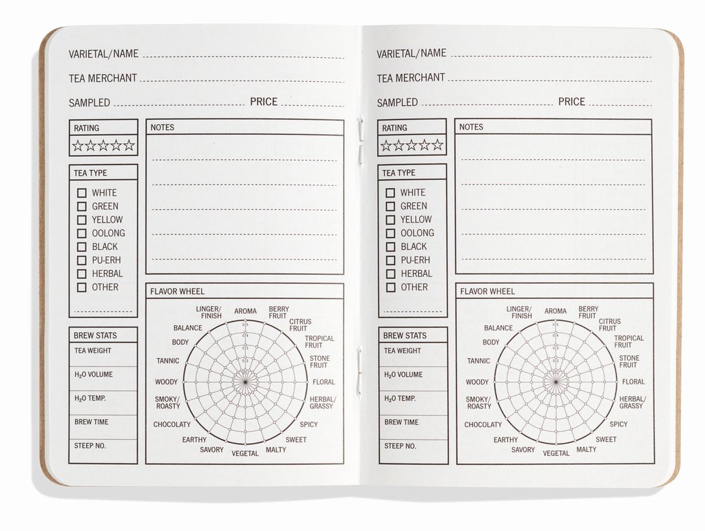 Wine Journal Template Beautiful Tea Tasting Journal 33 Books Co