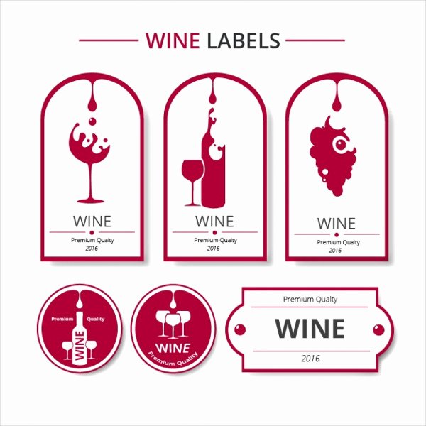 Wine Label Template Photoshop Awesome 61 Downloadable Label Templates