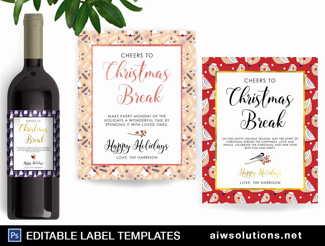 Wine Label Template Photoshop Awesome Candle Label Template Id40