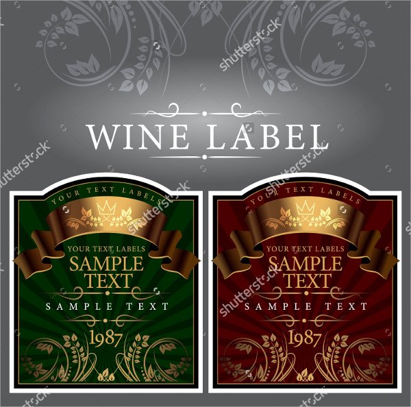 Wine Label Template Photoshop Unique Wine Label Template Shop 23 Free &amp; Premium Download