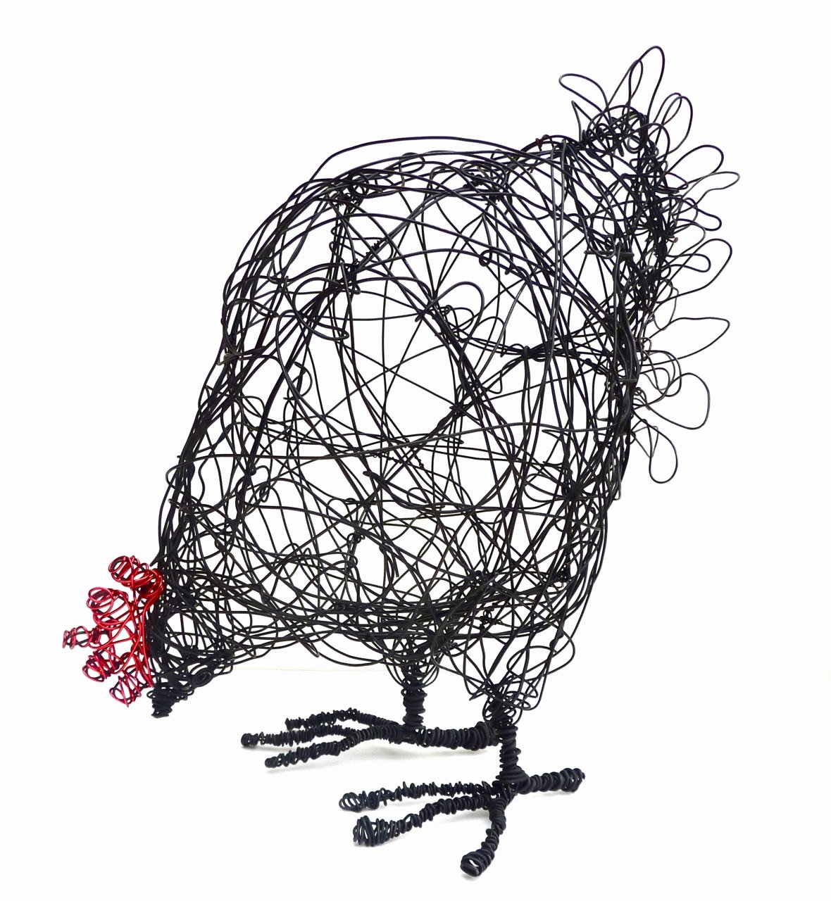 Wire Instruction Template Unique Wire Hen Sculpture Pdf Instructions &amp; Template