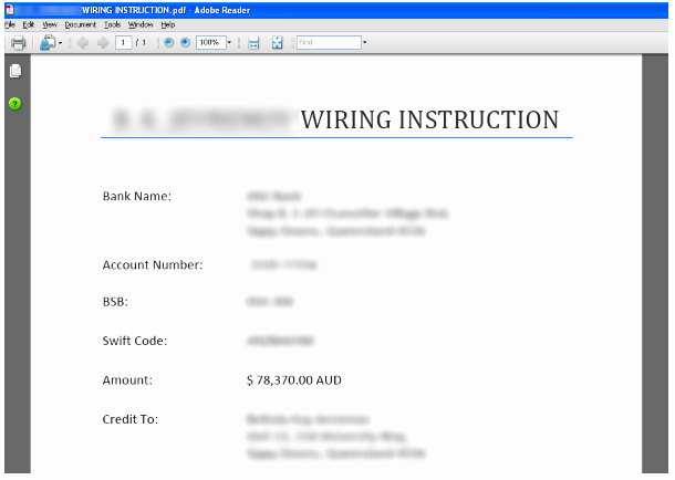 Wire Instructions Template Awesome Scam Alert New Wire Transfer Spam Campaign Blogs