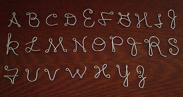 Wire Instructions Template Elegant 39 Wire Letters with Diy Instructions