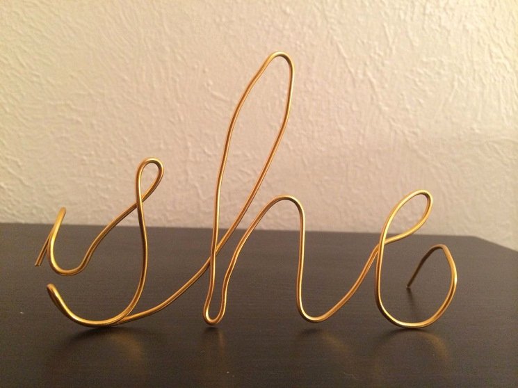 Wire Instructions Template Fresh 39 Wire Letters with Diy Instructions