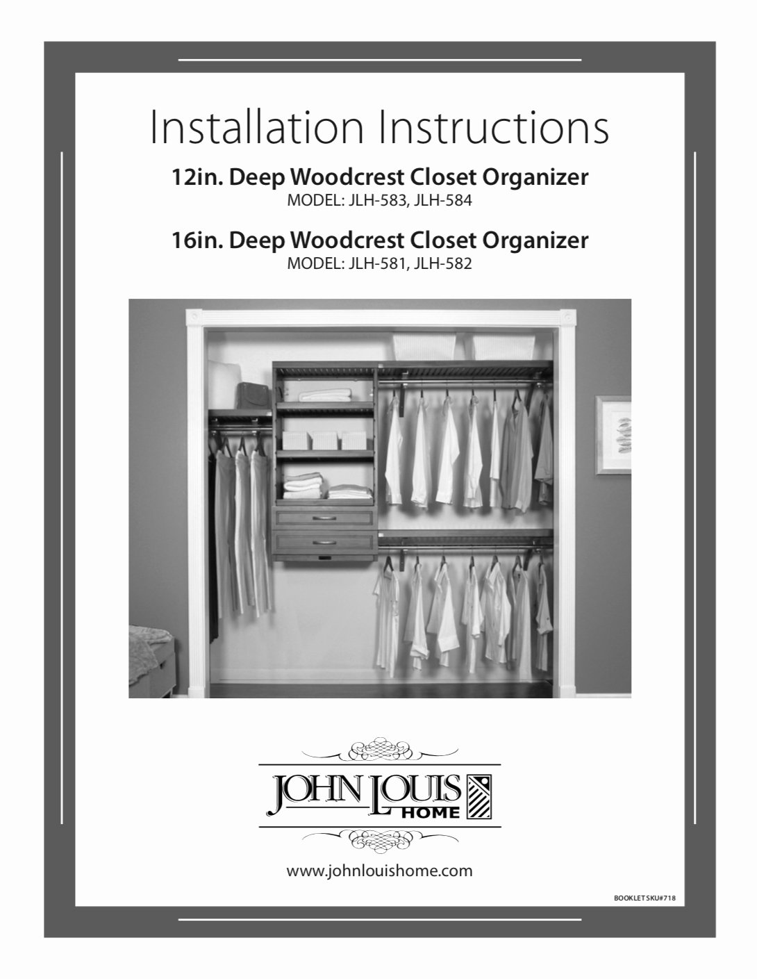 Wiring Instructions Template Best Of 12in Deep Woodcrest organizer