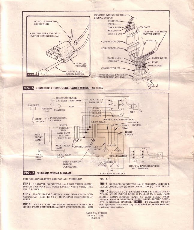 Wiring Instructions Template Elegant 1960 66 Accessories Installation Instructions &amp; Templates