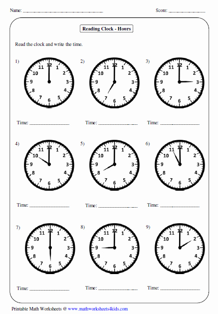 Work Hour Sheet Best Of Telling Time Worksheets