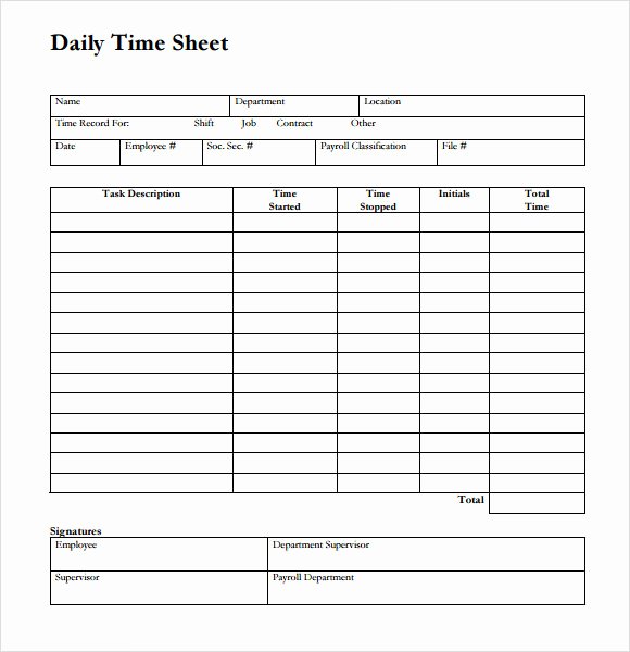 Work Hour Sheet Inspirational Sample Time Sheet 23 Example format