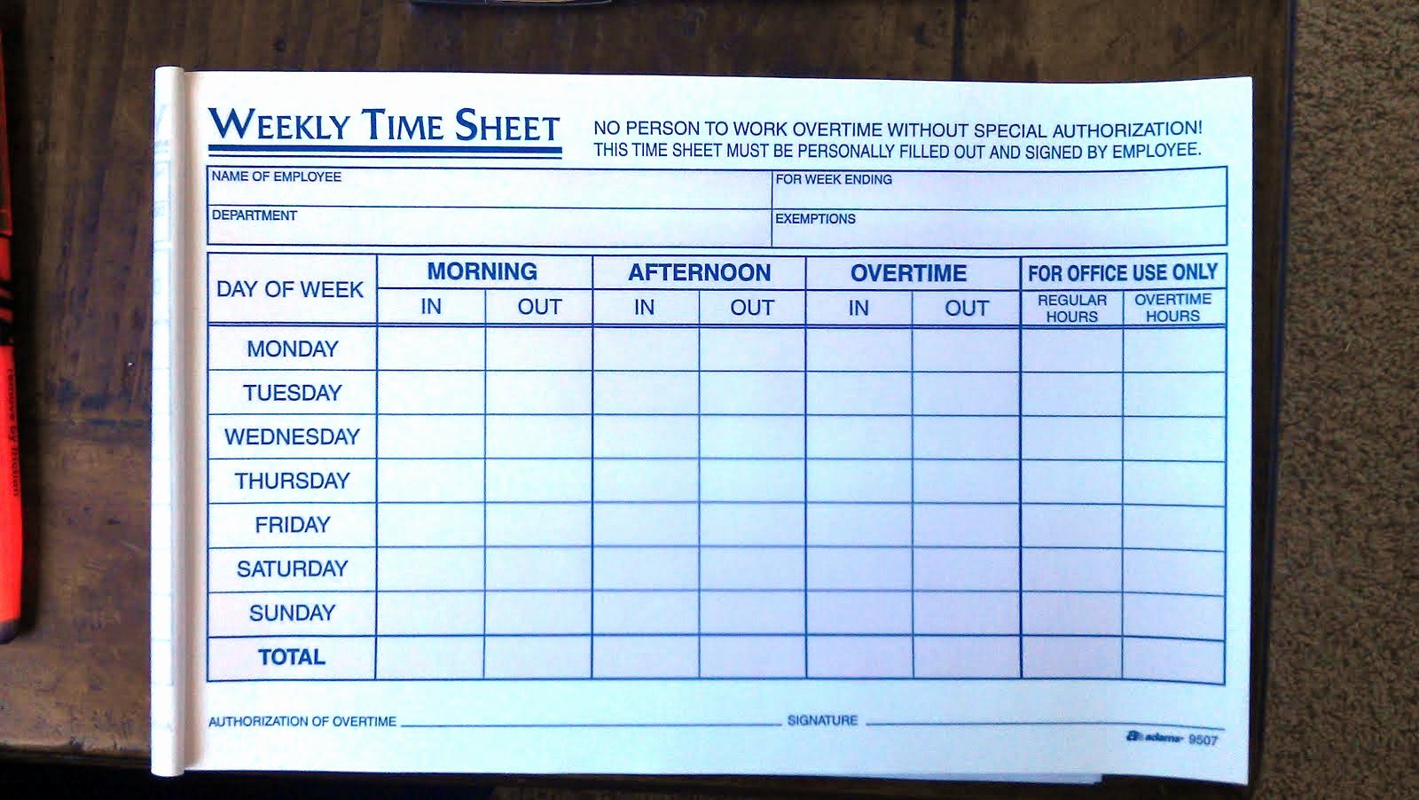 Work Hour Sheet New My Life All In E Place Weekly Time Sheet to Print for