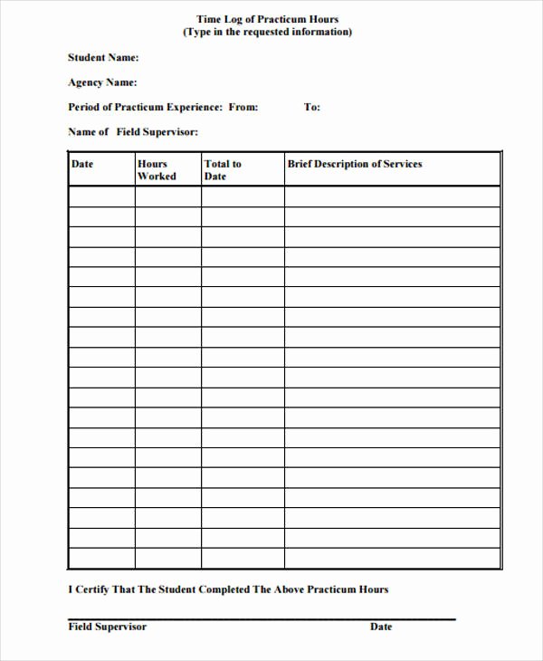 Work Hours Sheet Awesome 24 Time Log Samples &amp; Templates