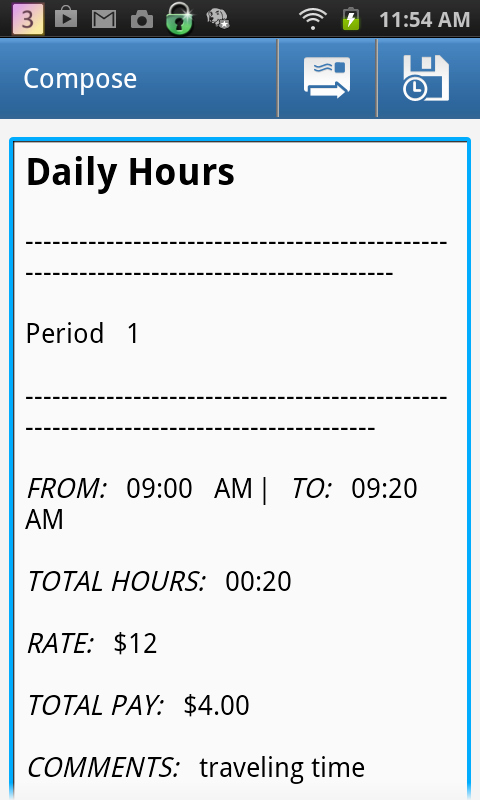 Work Hours Sheet Beautiful Calculate Work Hours Timesheet android Apps On Google Play