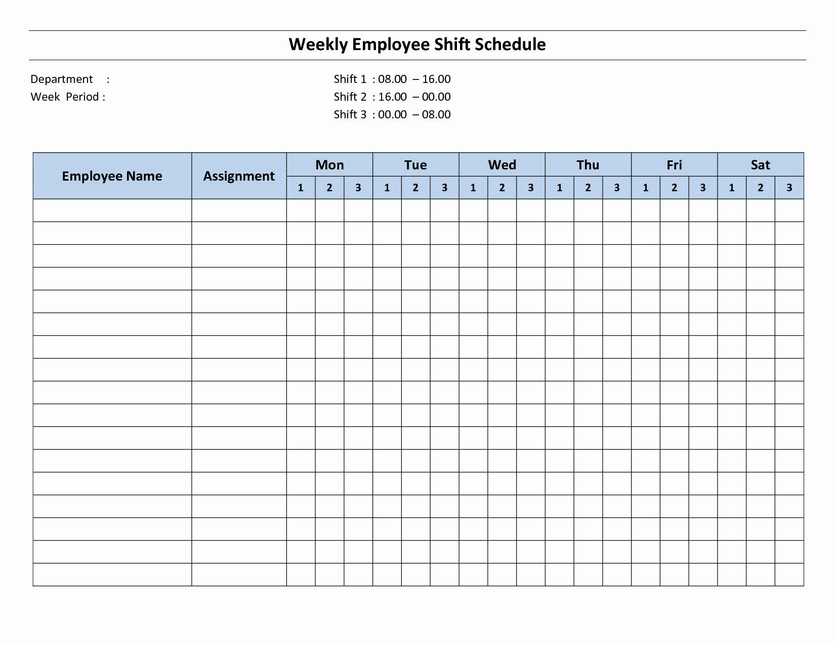 Work Hours Sheet Inspirational Free Printable Employee Work Schedules