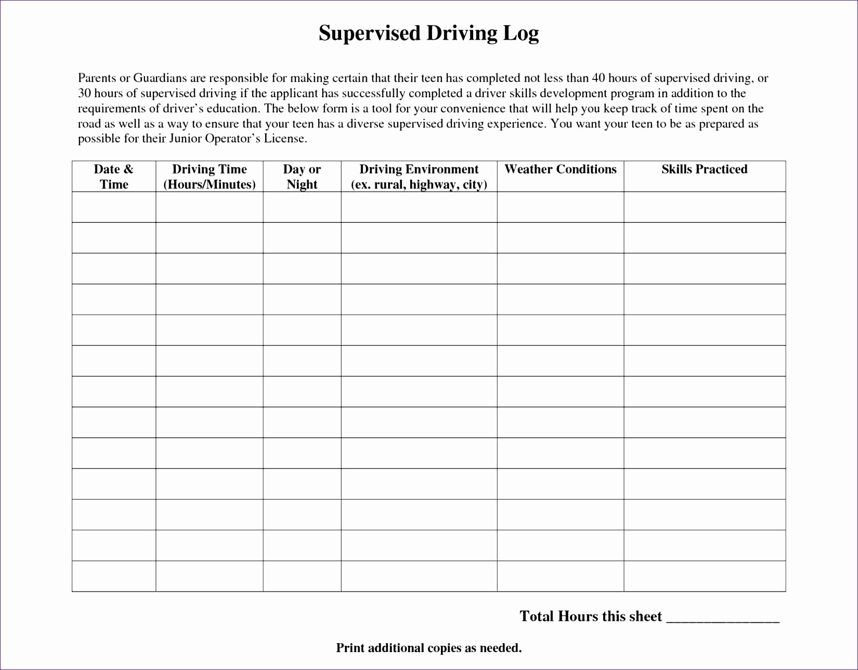 Work Hours Sheet New 7 Ms Excel Printable Tips Calculator Template