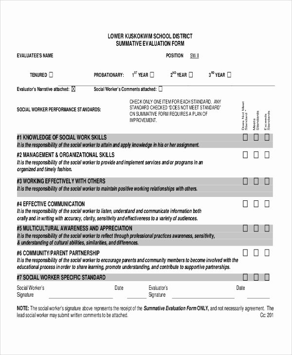 Work Performance Examples Unique 7 Sample Work Performance Evaluations