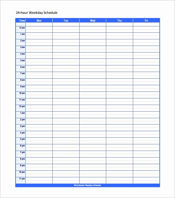 Work Plan Template Excel Elegant 9 Daily Work Schedule Templates Excel Templates