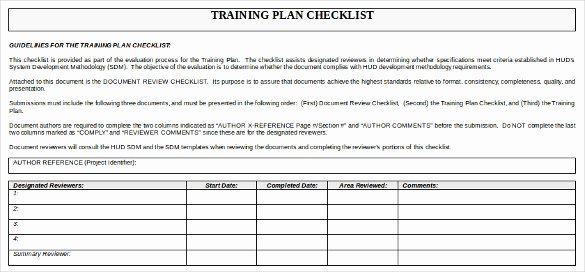 Workshop Planning Checklist Inspirational Training Checklist Template 19 Free Word Excel Pdf