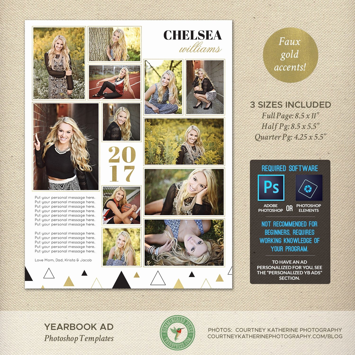 Yearbook Ad Templates Free Download Awesome Senior Yearbook Ad Templates Graduation Ad High School