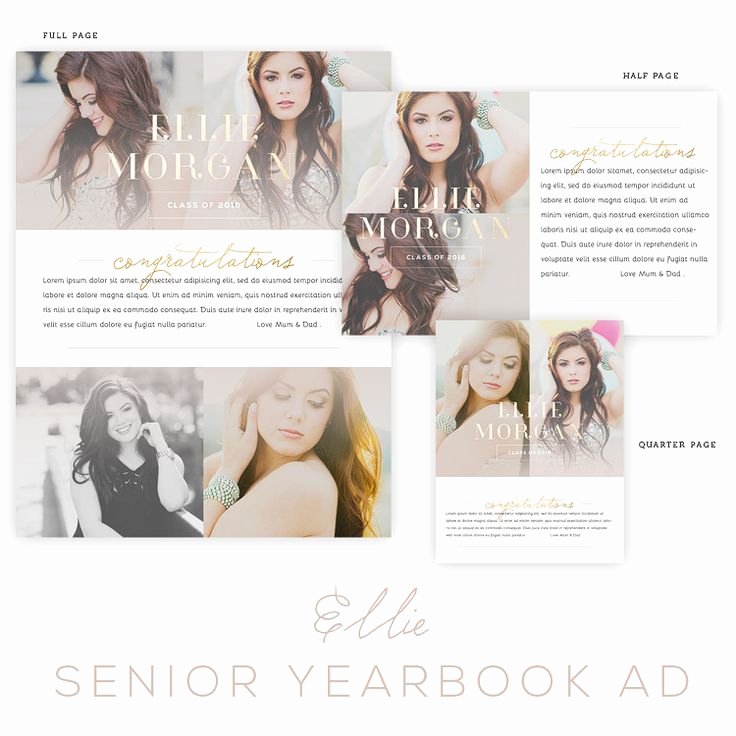 Yearbook Ad Templates Free Download Best Of 1000 Images About Senior Year On Pinterest