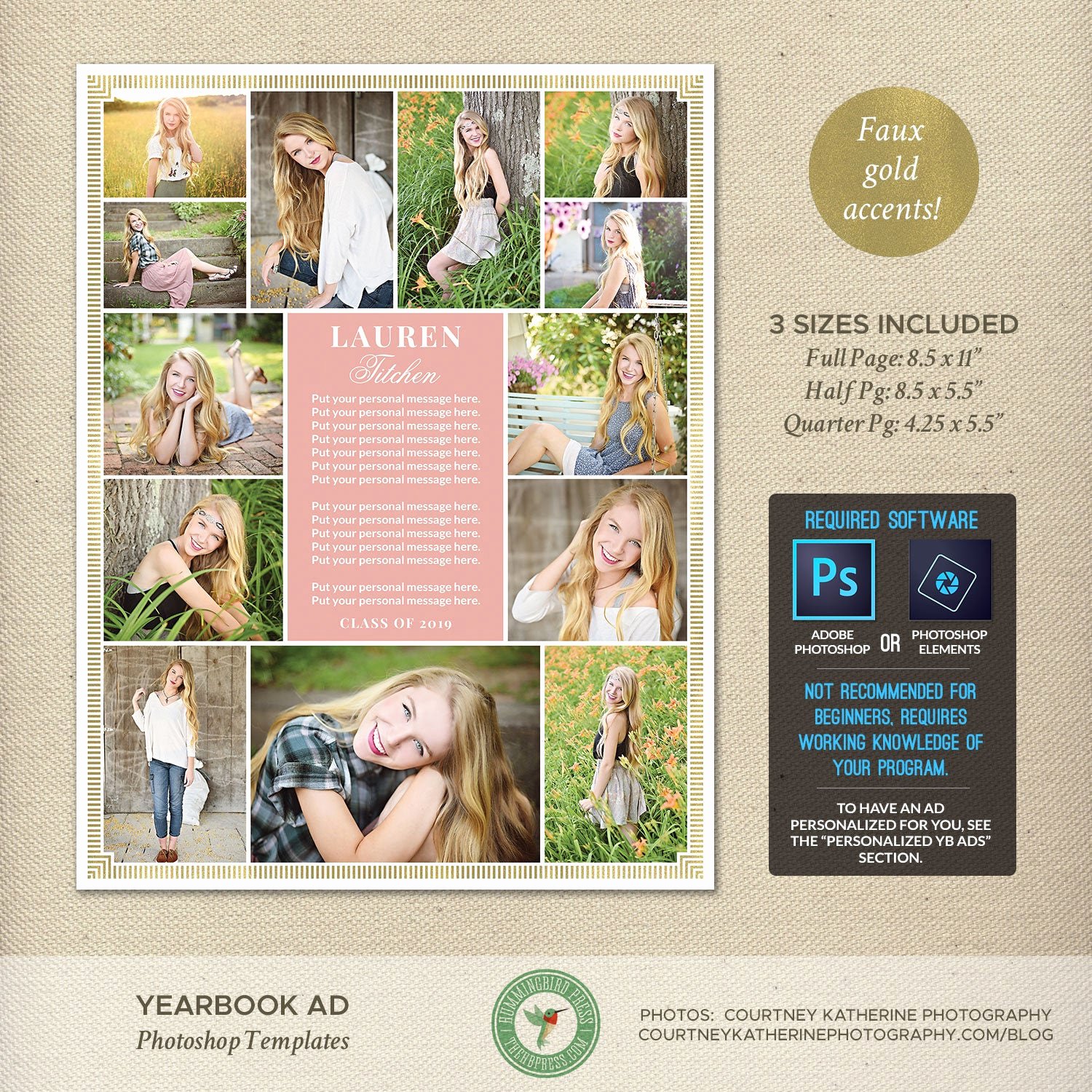 Yearbook Ad Templates Free Download Elegant Senior Yearbook Ad Templates Dedication Tribute Graduation