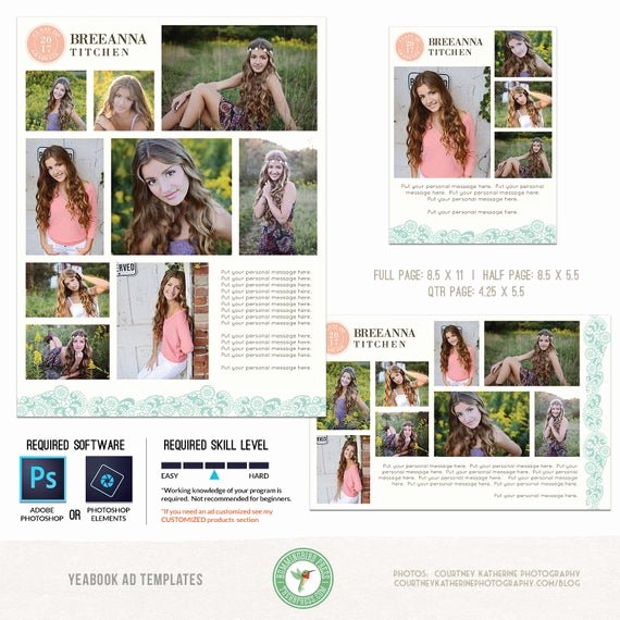 Yearbook Ad Templates Free Download Fresh Yearbook Ad Templates Senior Ad Graduation Ad High School