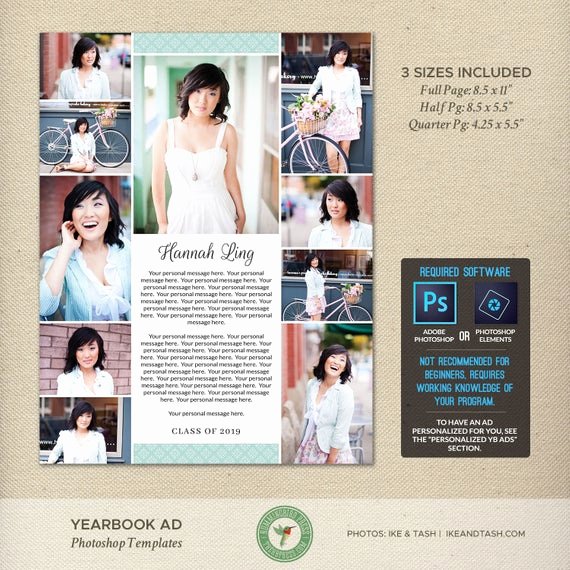 Yearbook Ad Templates Free Download Inspirational Senior Yearbook Ad Shop Templates Dedication Tribute