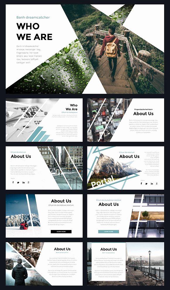 Yearbook Template Powerpoint Elegant Portal Modern Powerpoint Template Presentation Templates