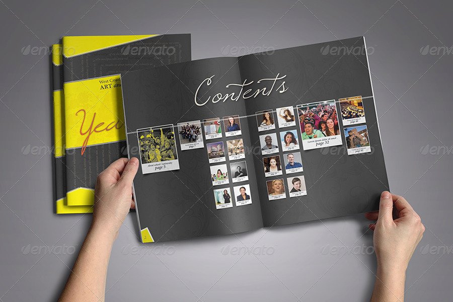 Yearbook Template Powerpoint New Modern Yearbook Template by Zheksha