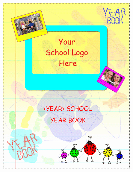 Yearbook Template Powerpoint Unique Student Year Book Template