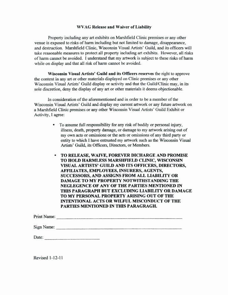 Yoga Release forms Unique Free Yoga Liability Waiver form