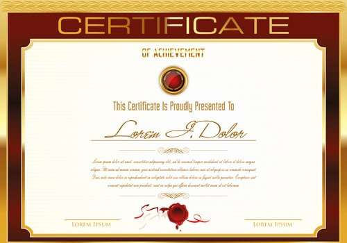 Younique Gift Certificate Template Beautiful Certificate Template Ai File