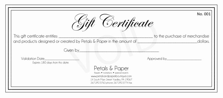 Younique Gift Certificate Template Luxury Best 25 Printable T Certificates Ideas On Pinterest