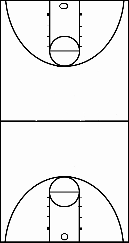 Youth Basketball Court Dimensions Diagram Beautiful Coach Resources