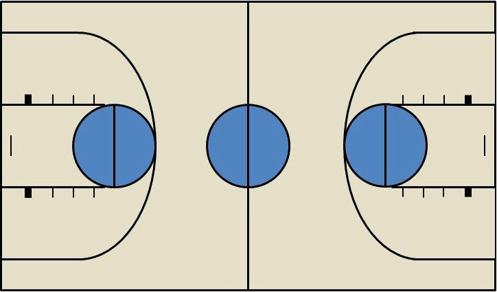 Youth Basketball Court Dimensions Diagram Best Of Best S Of Basketball Court Template In Word Half