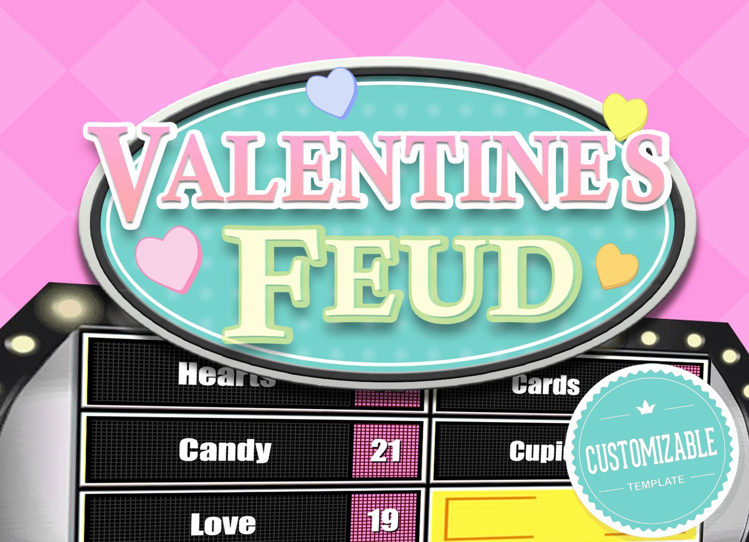 Youth Downloads Family Feud Awesome Valentine S Feud Trivia Powerpoint Game Mac Pc and Ipad