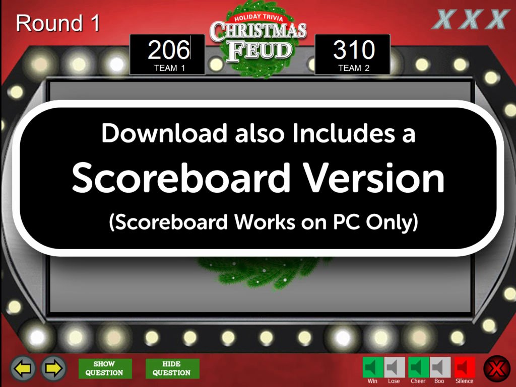 Youth Downloads Family Feud New Christmas Feud Vol 2 Family Feud Trivia Powerpoint Game