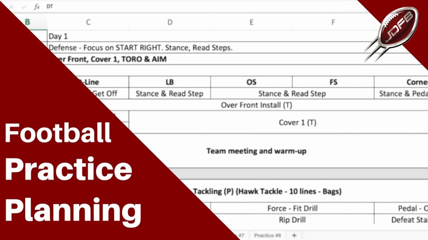 Youth Football Practice Plans Excel Awesome 009 Ymca Ps Plan Template Youth Football Practice Plans